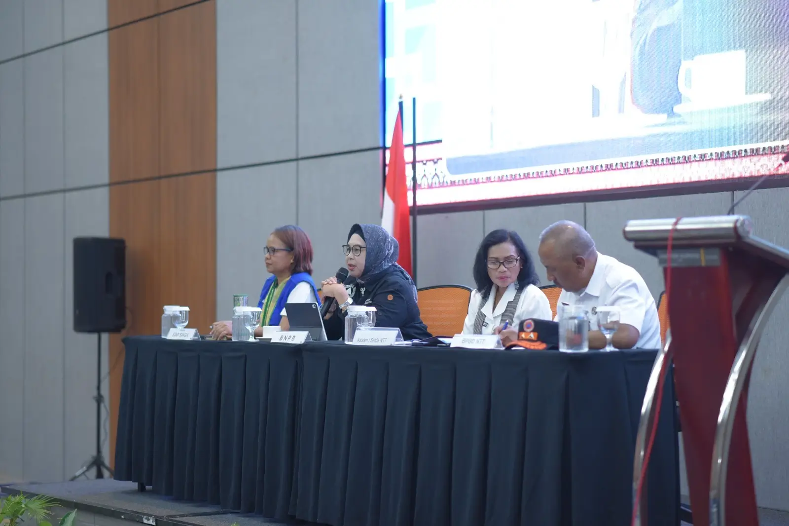 BNPB dan BPBD Provinsi Nusa Tenggara Timur Perkuat Koordinasi Penanggulangan Bencana